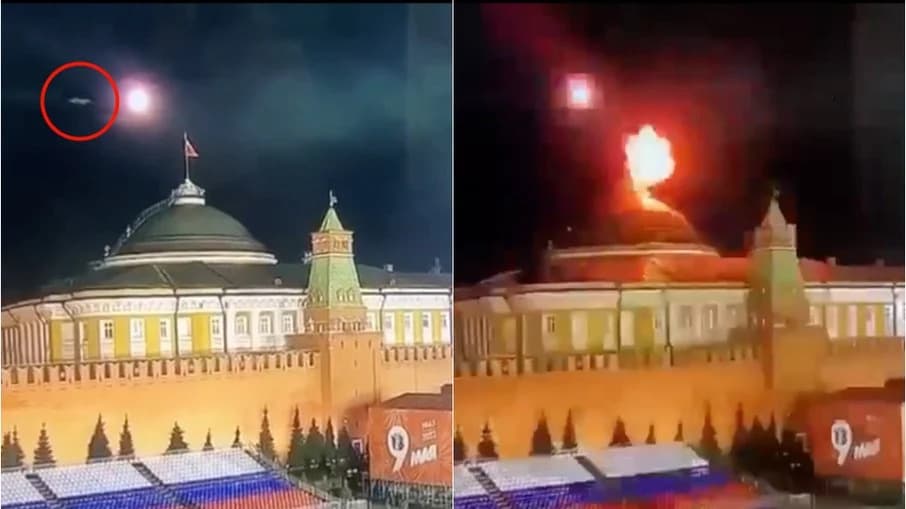 Governo russo acusa Ucrânia de tentar matar Putin com 2 drones