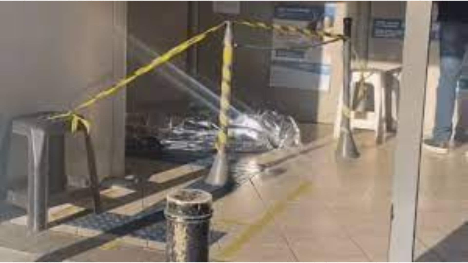 Vídeo mostra lotérica funcionando mesmo com homem morto dentro de estabelecimento