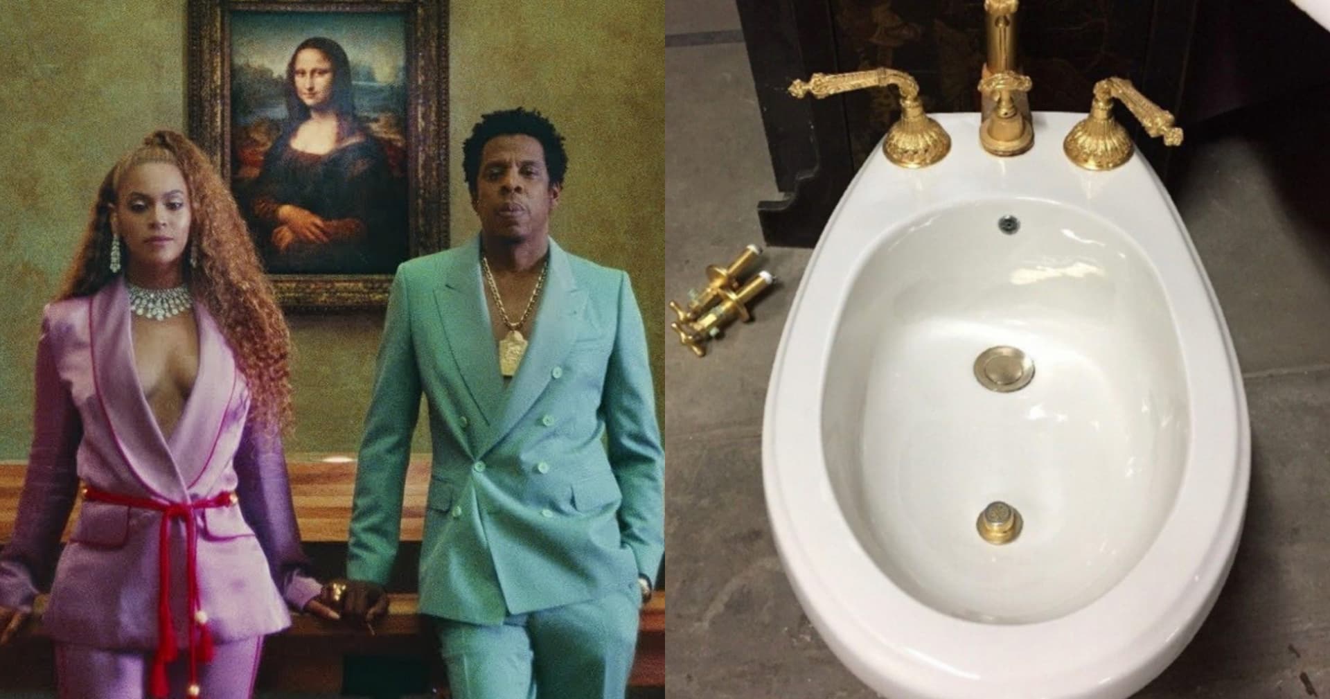 Bidê de Beyoncé e Jay-Z vai a leilão com lance inicial de R$12 mil