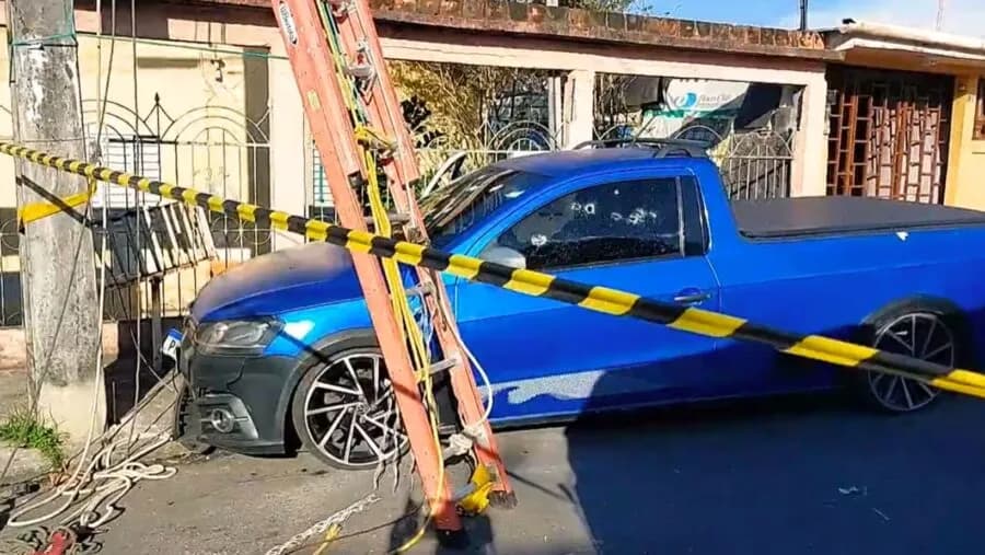 Homem é morto dentro de carro sorteado por influenciador preso
