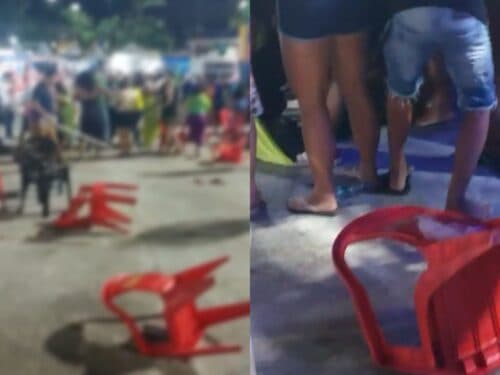 VÍDEOS: Mulheres protagonizam pancadaria no Arraial do CSU do Parque 10, em Manaus