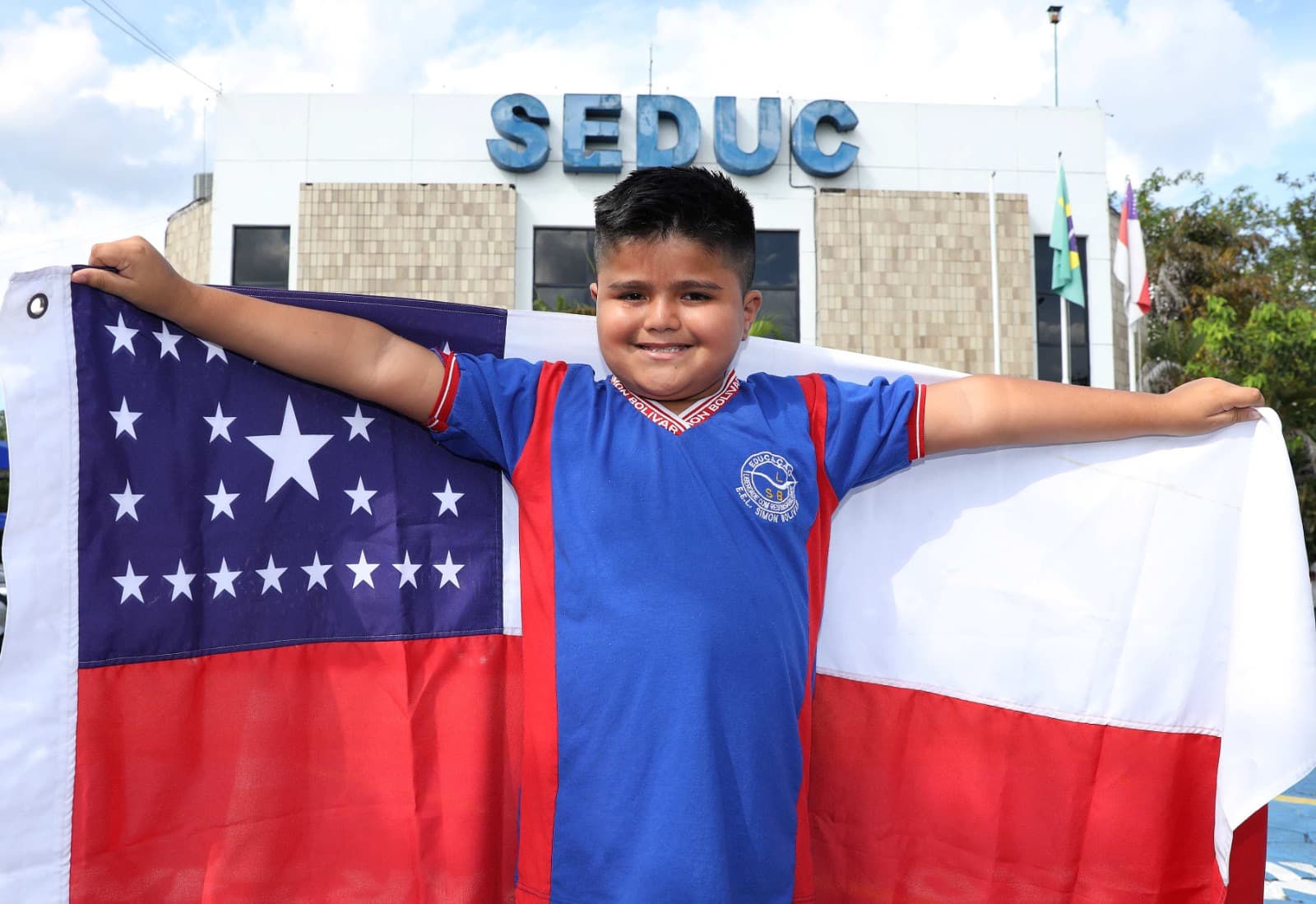 Aluno da rede pública representa o AM no quadro Pequenos Gênios da Globo
