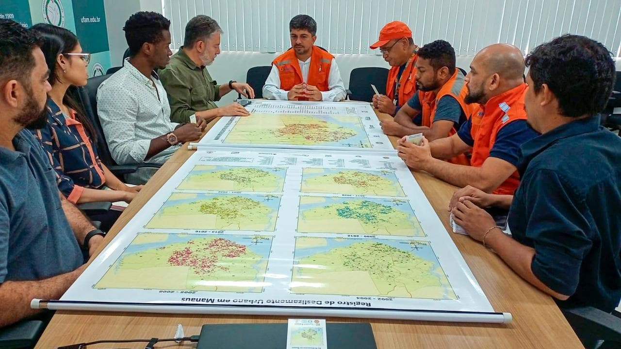 Mapeamento identifica áreas de risco em Manaus