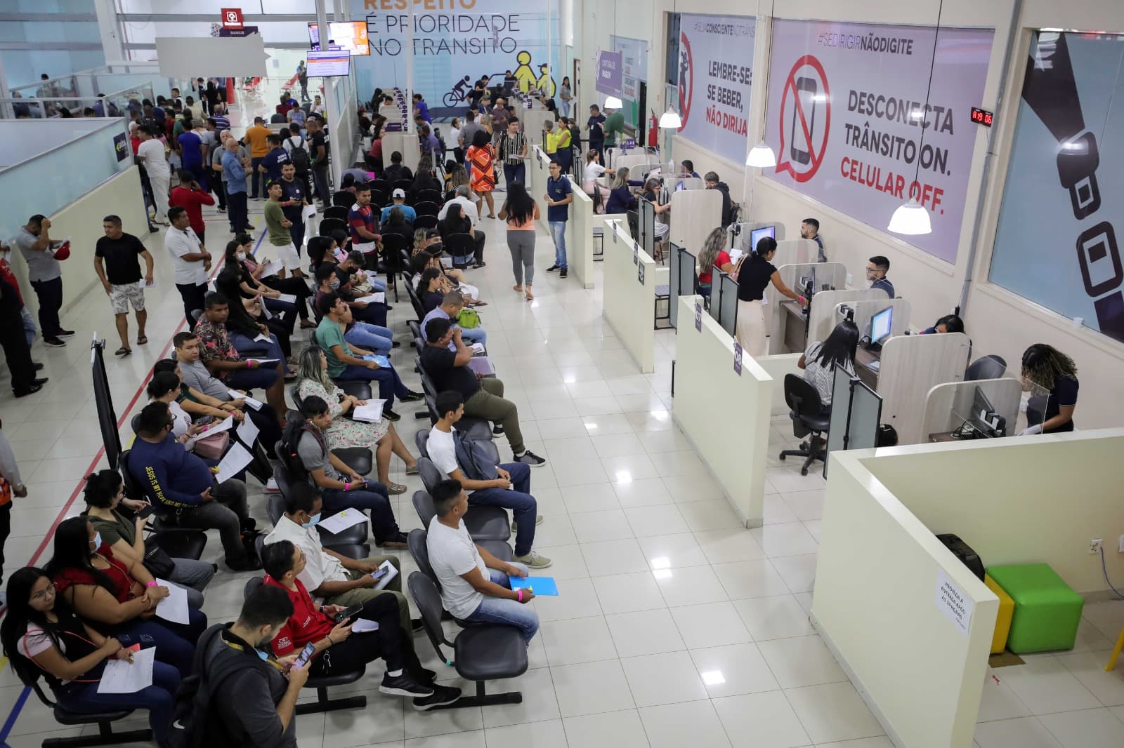 Detran-AM altera horário de atendimento na segunda-feira, 24