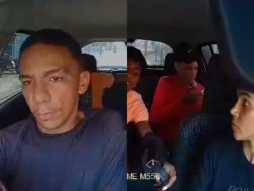 VÍDEO: Motorista de app vive momentos de terror ao ser rendido com faca