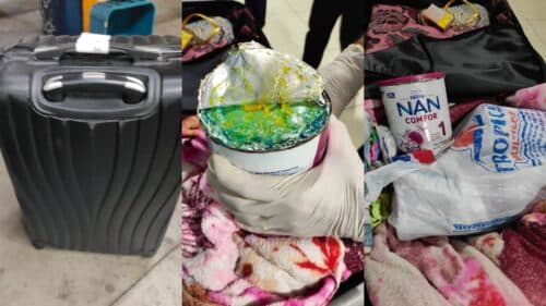 Mulher é presa com “supermaconha” escondida em latas de leite no aeroporto de Manaus