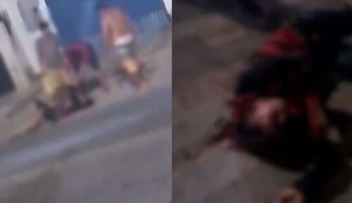 VÍDEOS: assaltantes são espancados a pauladas por “tribunal do povo”, em Manaus