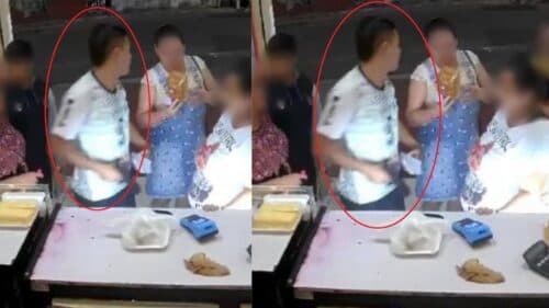 VÍDEO: Assaltante se passa por cliente, rouba padaria e empurra criança de colo, em Manaus