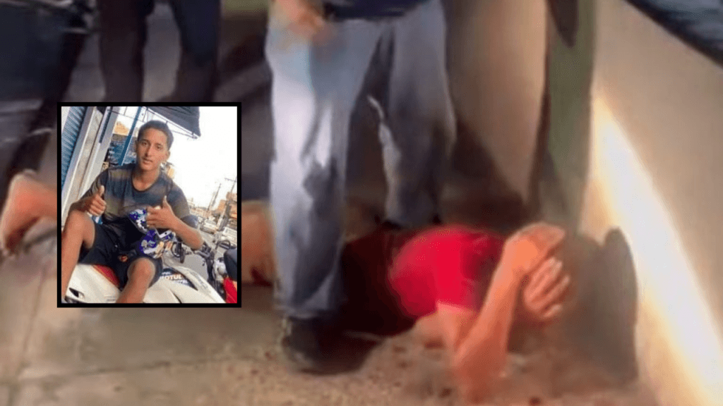 VÍDEO: Suspeito de cometer assaltos é espancado por “tribunal do povo”, em Manaus