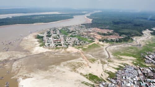 IMAGENS: Veja a realidade de municípios do Amazonas afetados pela seca
