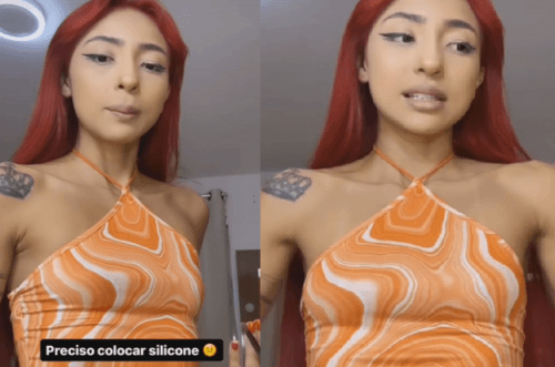 Influencer Ruivinha de Marte diz que vai colocar silicone: “Quero um peito grande”