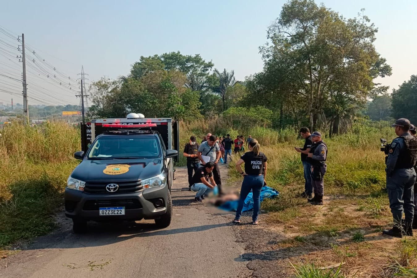 Corpos desovados em avenida de Manaus seguem sem identificação, diz IML