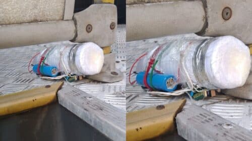 VÍDEOS: Bomba caseira é encontrada em ônibus da linha 612, em Manaus