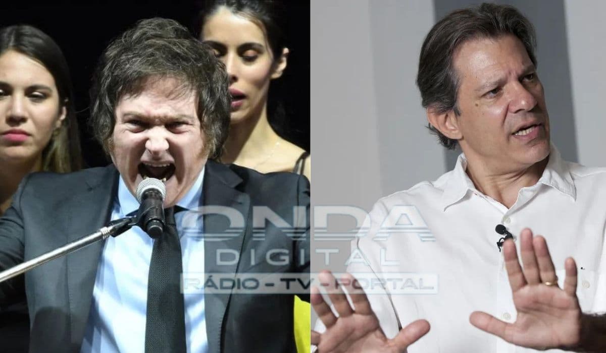 Haddad diz que possível vitória de Milei na Argentina preocupa governo do Brasil