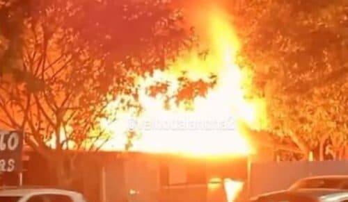 VÍDEO: Incêndio de médias proporções atinge área da ‘Manaus 2000’