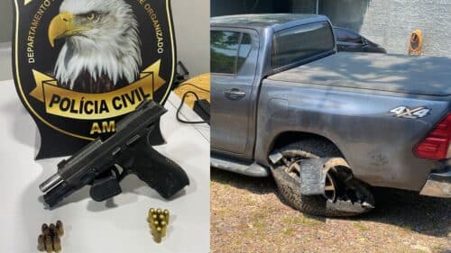 Pilotos de aeronave são presos por transportar drogas, no AM