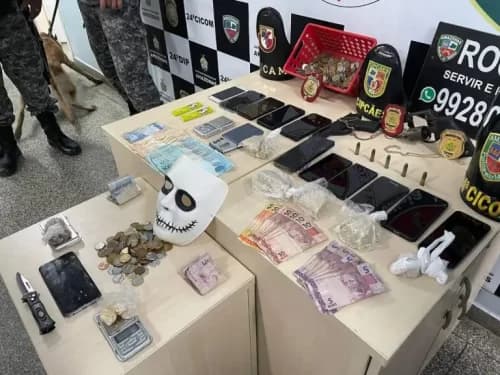 VÍDEO: Oito pessoas são presas em operação contra o tráfico de drogas, em Manaus