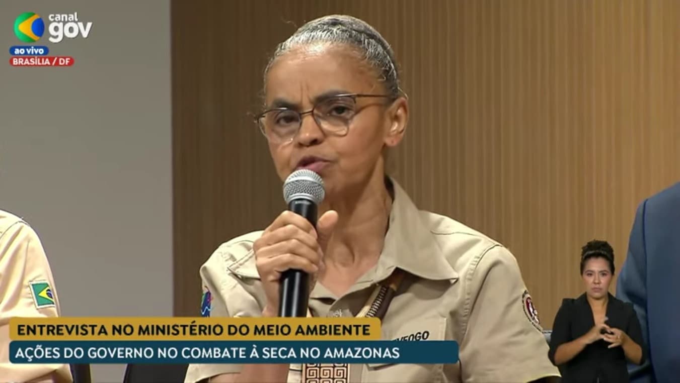 Marina Silva anuncia envio de mais de 100 brigadistas para combater incêndios no AM