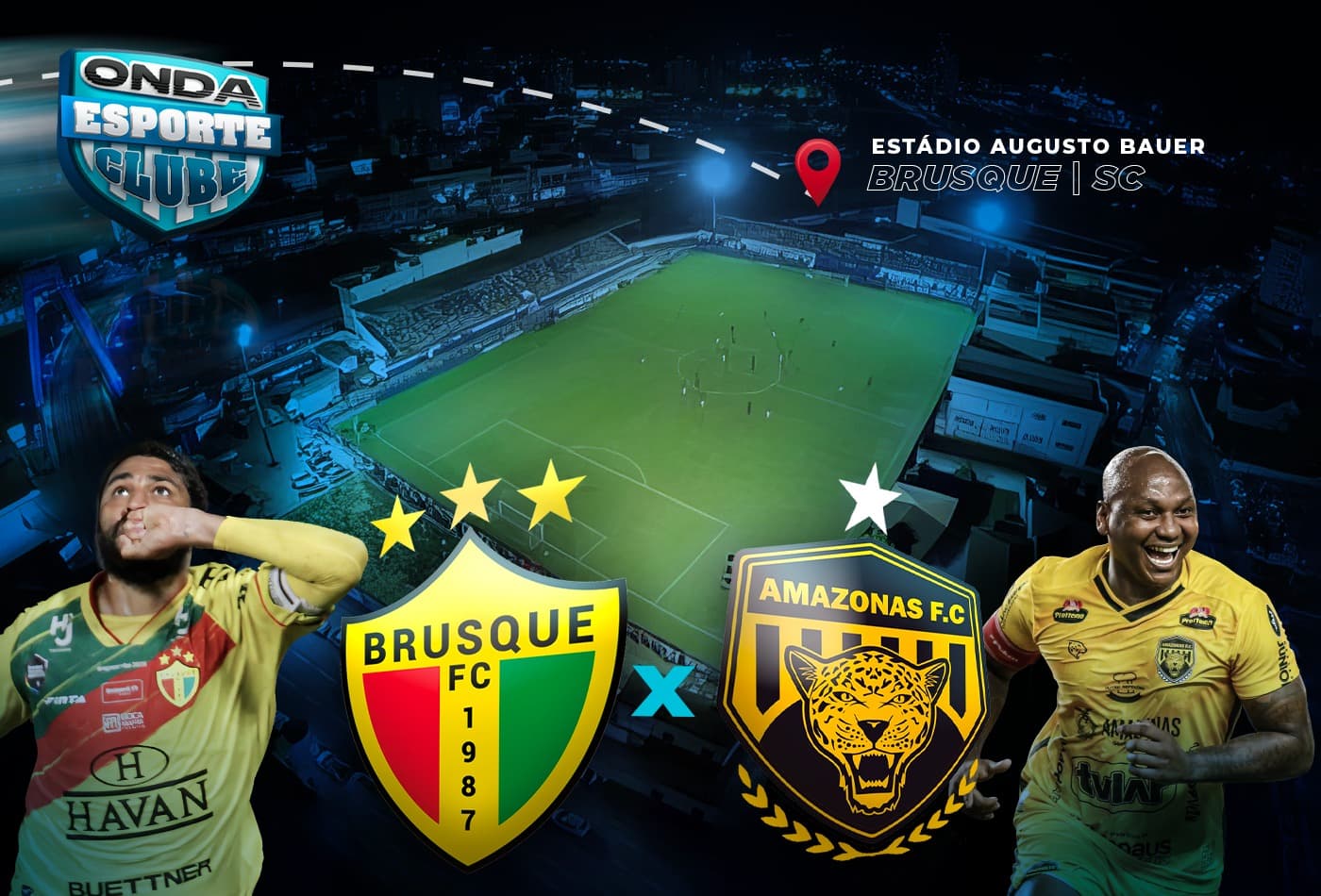 Rede Onda Digital faz cobertura do duelo entre Amazonas FC x Brusque