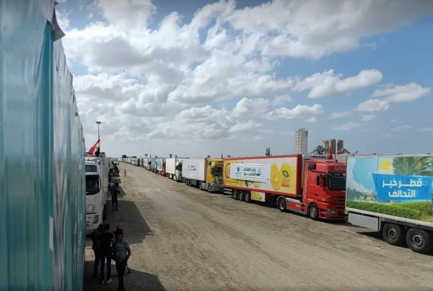 Faixa de Gaza aguarda liberação da fronteira nesta sexta (20) para receber ajuda humanitária