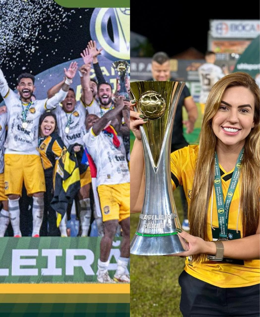 Deputadas estaduais causam polêmica ao invadir campo após vitória do Amazonas FC