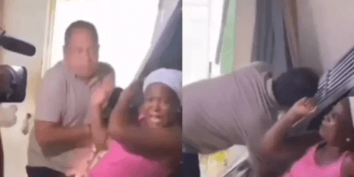 VÍDEO: Repórter tenta fazer surpresa e derruba porta em cima de entrevistada: “Agora foi de vez”