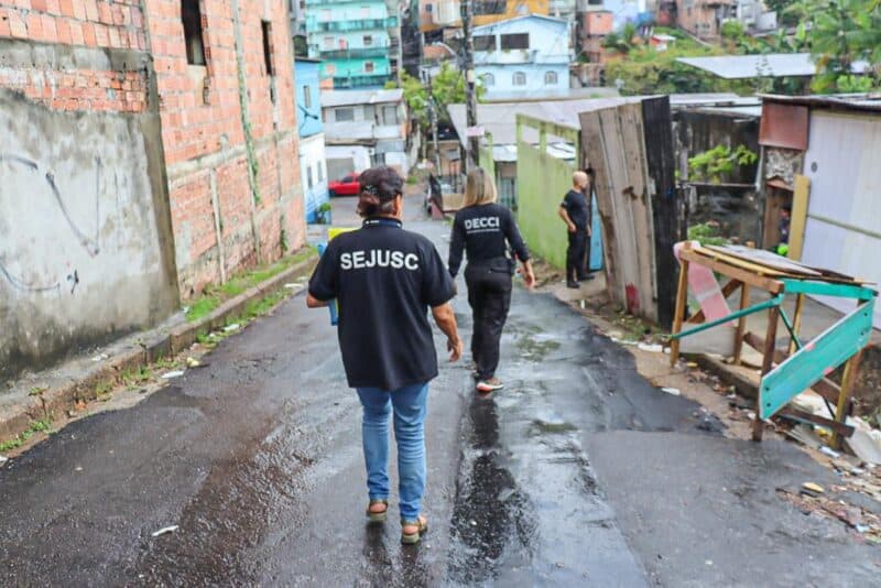 Operação Virtude resgata idosa abandonada na zona Sul de Manaus