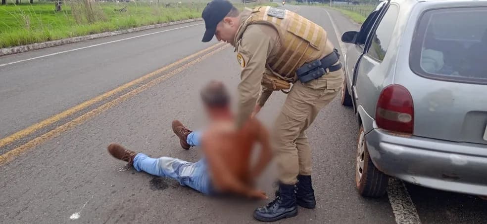 Suspeito de esfaquear jovem é preso em rodovia no norte do Tocantins