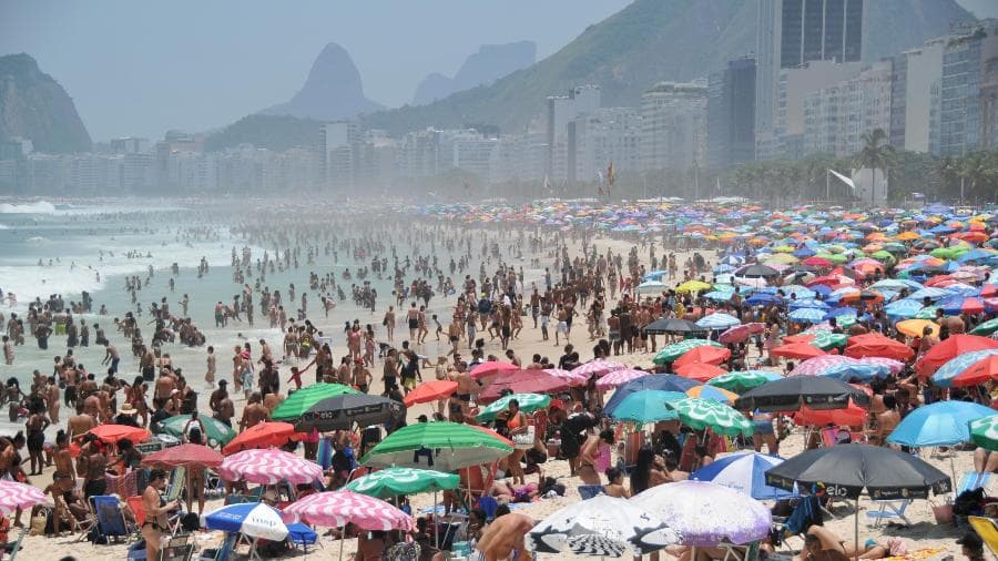 Rio de Janeiro regista sensação térmica de 50,5°C neste domingo