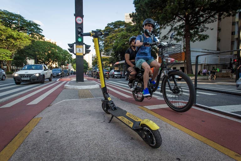 Decretada a falência da Grow, empresa proprietária das patinetes elétricas e bicicletas da Faria Lima