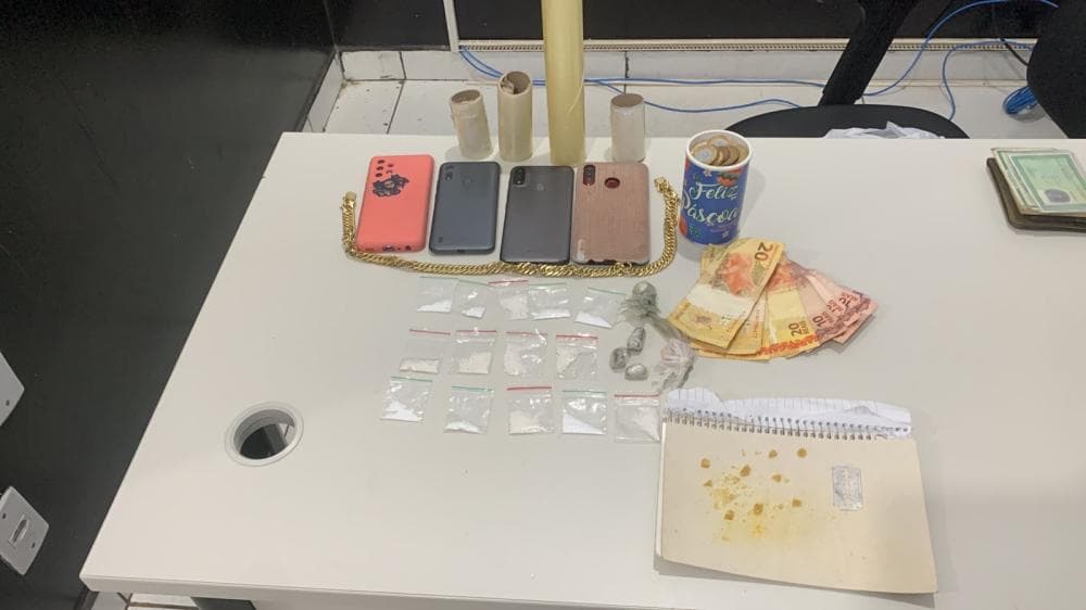 Polícia Civil prende mulher suspeita por tráfico em Brejinho de Nazaré, no Tocantins