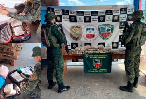 Polícia apreende mais de 27 kg de maconha tipo skunk em Japurá, no AM