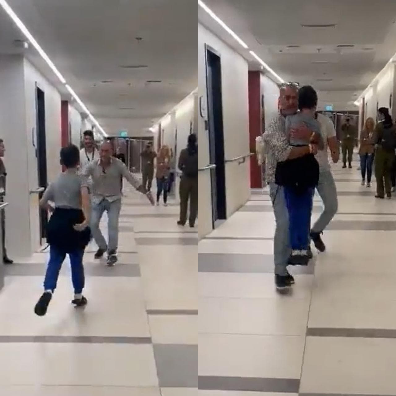 VÍDEO: Menino de 9 anos que estava entre os reféns do Hamas reencontra a família