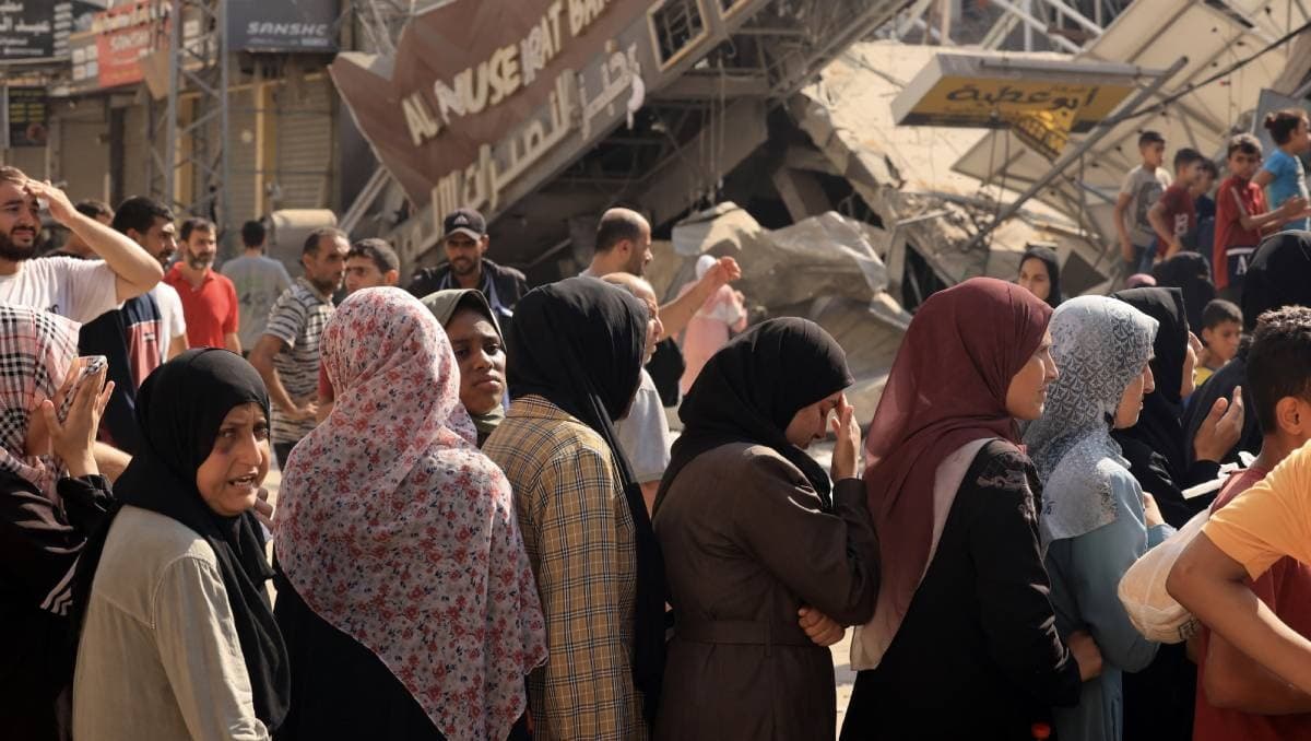 GAZA: Escassez de suprimentos deixa palestinos desesperados por comida