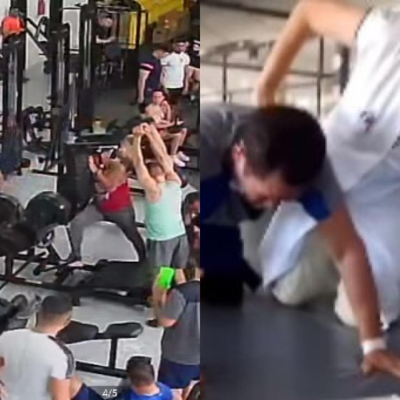 VÍDEO: No Ceará, homem atingido por aparelho em academia já consegue engatinhar