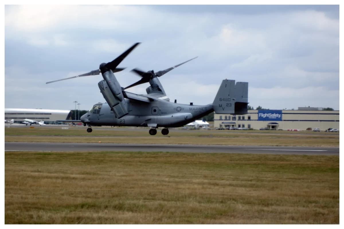 Aeronave militar americana cai no mar do Japão com oitos pessoas a bordo