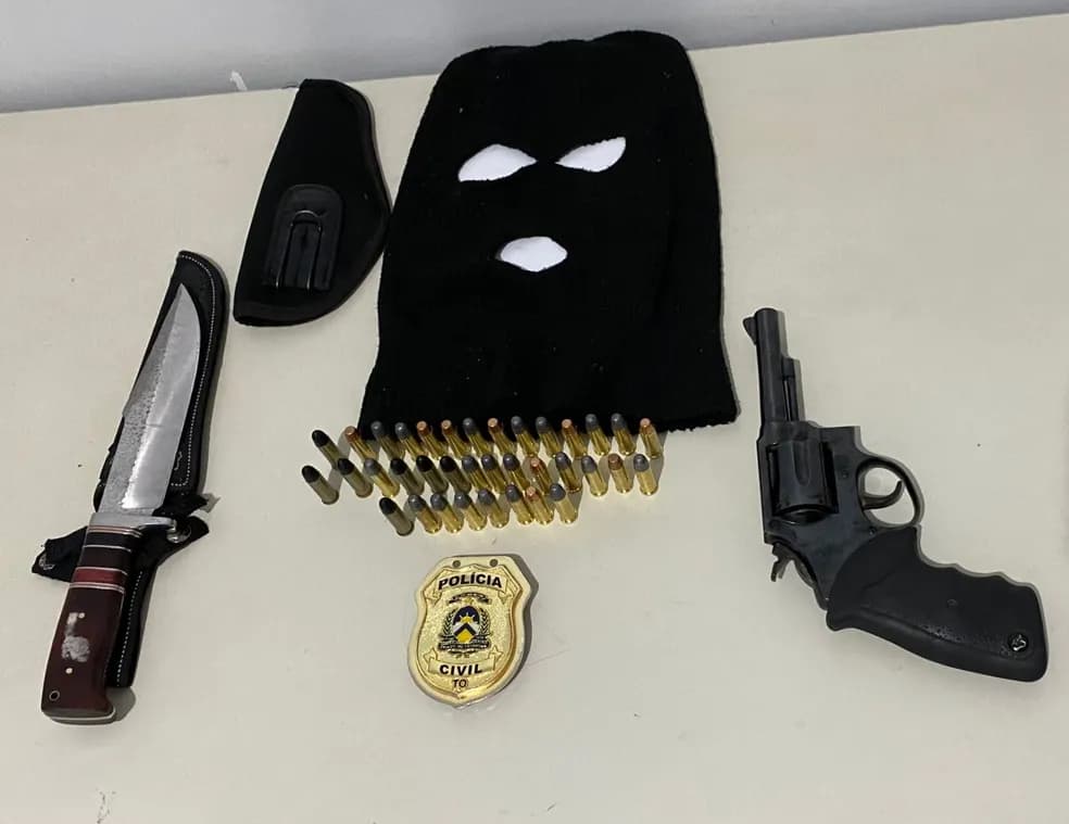 Suspeito de participar de assassinatos e integrar facção criminosa é preso em Palmas