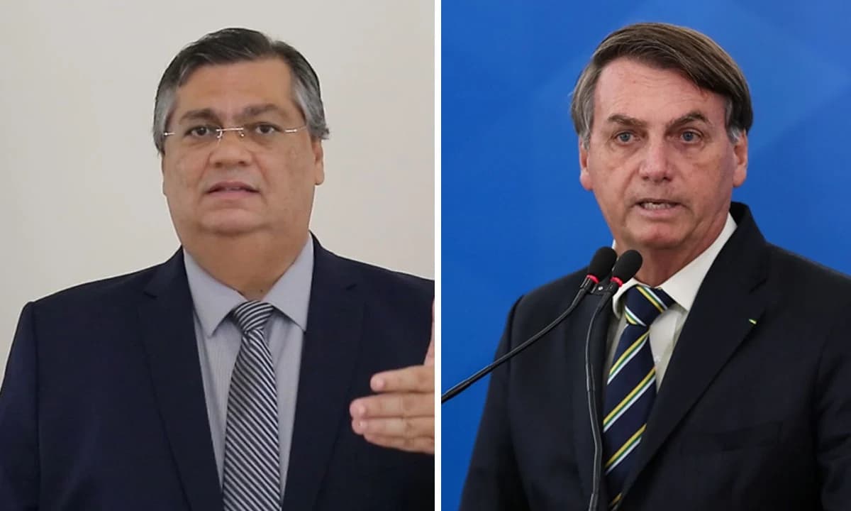 Bolsonaro sugere pergunta para Flávio Dino na sabatina; saiba o tema