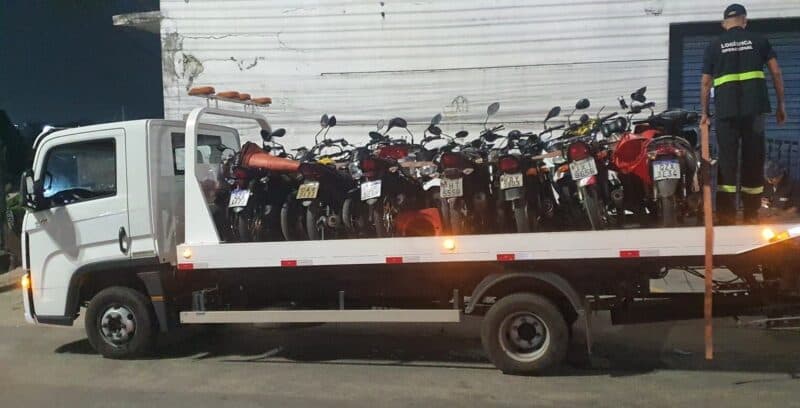 Operação Águia apreende 17 motos e recupera 4 celulares roubados