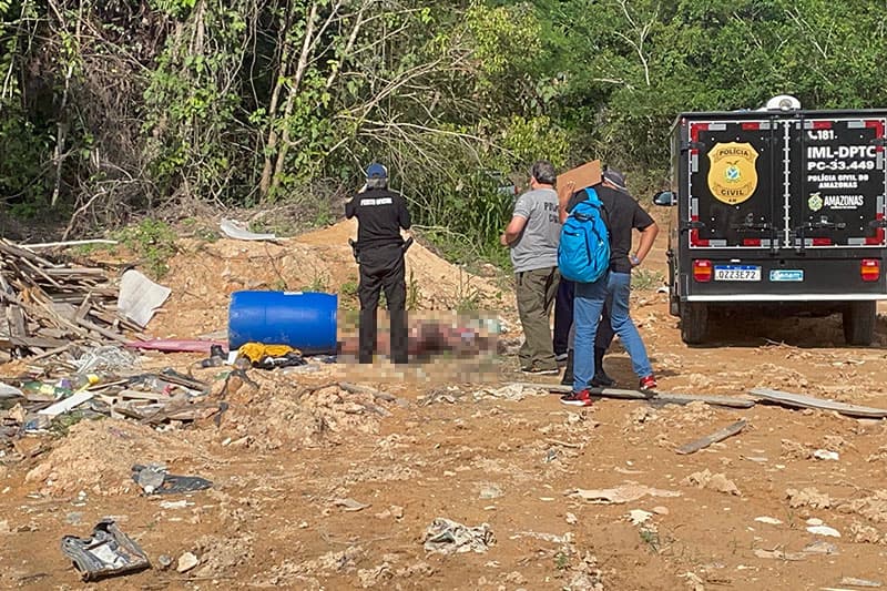 Corpo de mulher é desovado dentro de tambor no Distrito Industrial 2, em Manaus