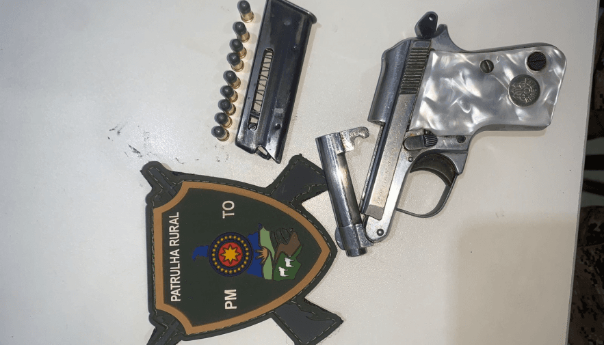 Homem é preso por disparar arma em via pública em Porto Nacional, no Tocantins