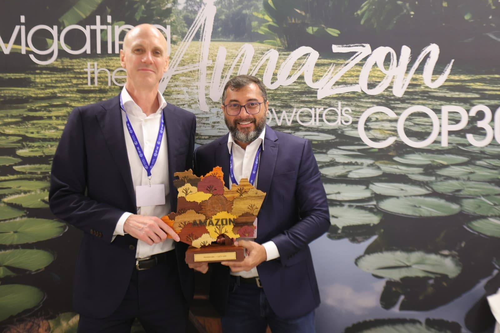 Wilson Lima se reúne com representantes da Amazon para discutir parcerias