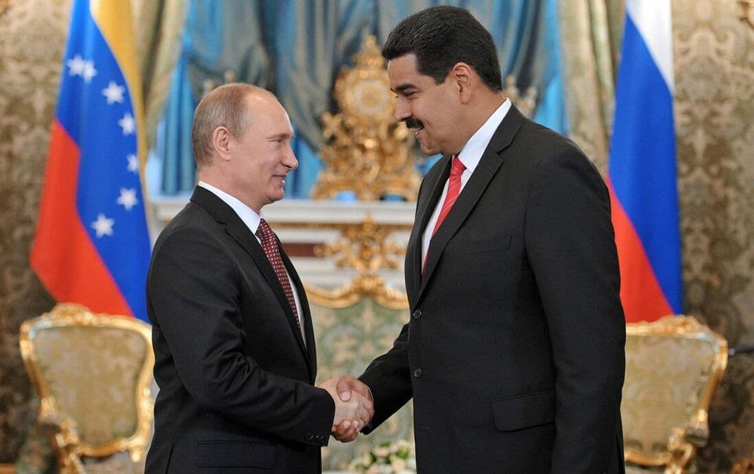 Maduro visita Putin para pedir ajuda na segurança da Venezuela