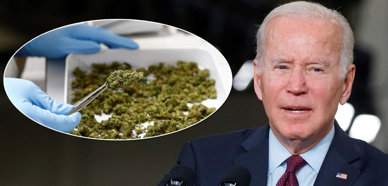 Biden assina decreto que livra usuários de maconha da prisão