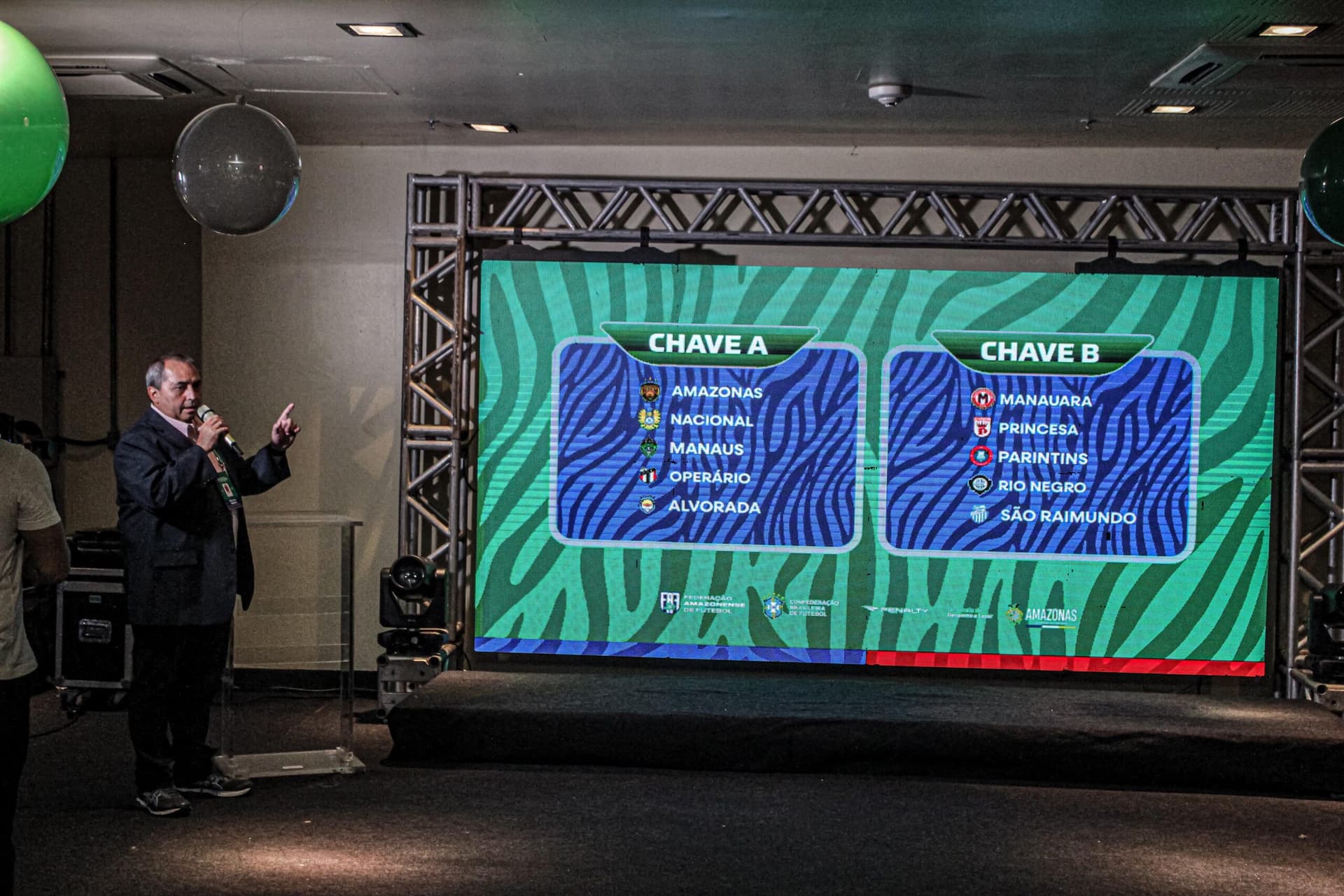 FAF realiza lançamento oficial do Campeonato Amazonense 2024 e divulga tabela