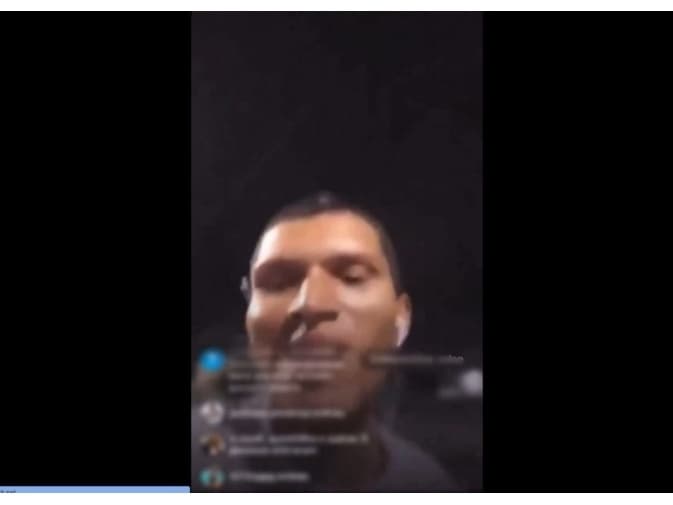 VÍDEO: Ladrão debochado rouba celular de mulher e faz live no Instagram dela, no RJ