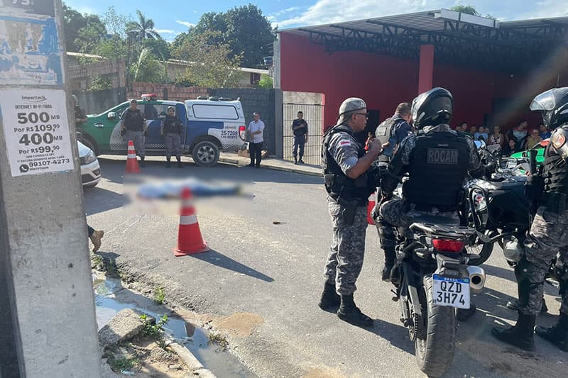 Em Manaus, homem é assassinado enquanto fazia mudança
