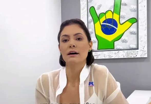 “Tentativa de assassinar minha reputação”, rebate Michelle Bolsonaro sobre acusações capacitistas
