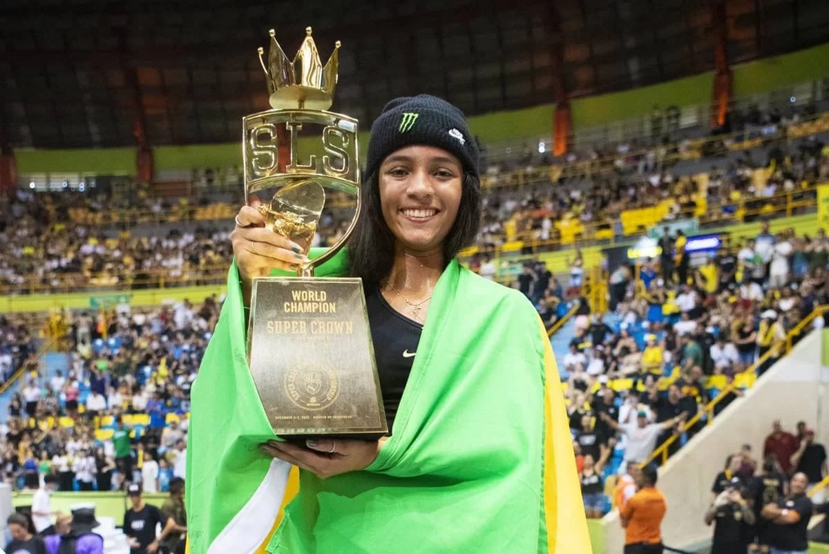Rayssa Leal alcança nota histórica e vence liga mundial de skate street
