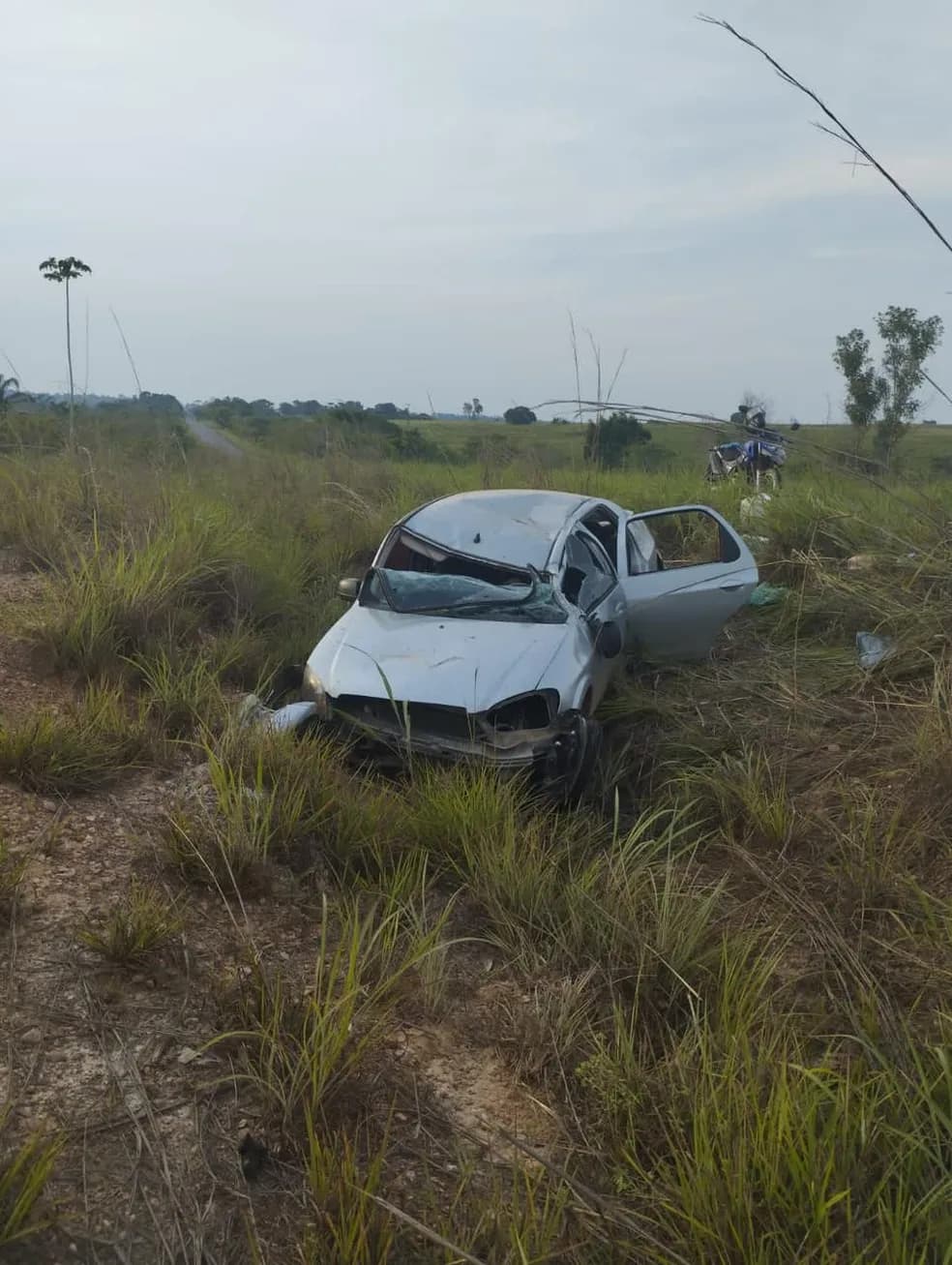 Homem morre após carro capotar na TO-222